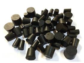 Supplies Rstpk1 Premium Laboratory Black Rubber Stoppers Good To Seal Bottles Tubes And