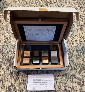 United Scientific Supplies 1216t39 Density Cube Set Of 10 Stock #1216t39 Excellent Condition