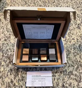 1216t39 United Scientific Supplies Density Cube Set Of 10 Stock #1216t39 Excellent Condition