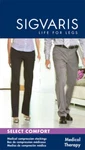 Sigvaris 860 Select Comfort 20-30 Open Toe Knee High Stockings Silicone Grip Top New. Price: $134.89.