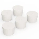 5 Pcs Solid Rubber Stoppers 9# White Tapered Lab Seal Tubing Supplies New. Price: $26.18.